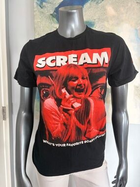 SCREAM Graphic Horror Movie T‑Shirt- Small